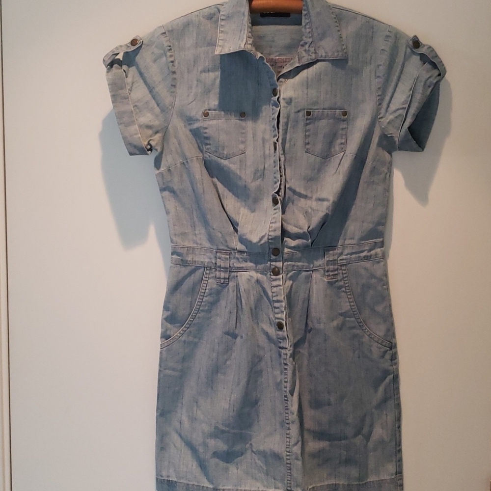 BDG.  MINI DENIM DRESS XS